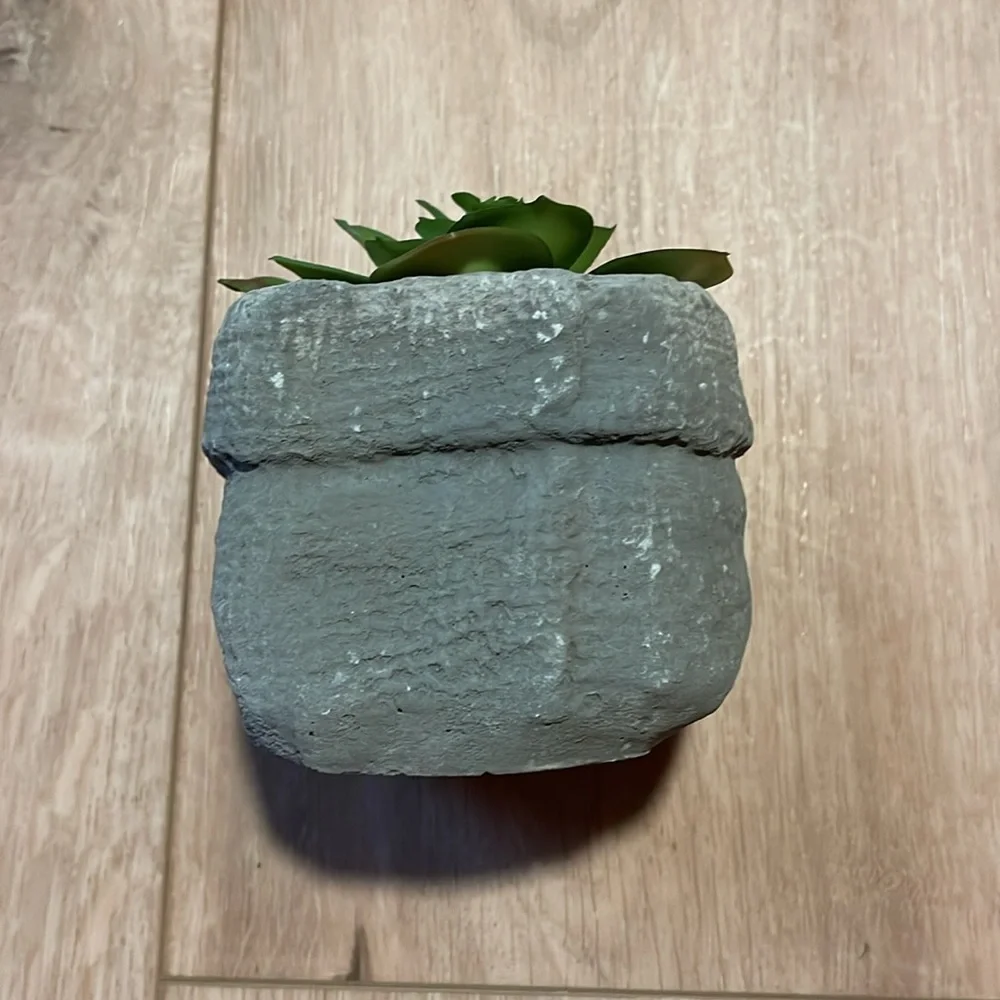 🌟Host Pick🌟Square Potted Faux Succulent
